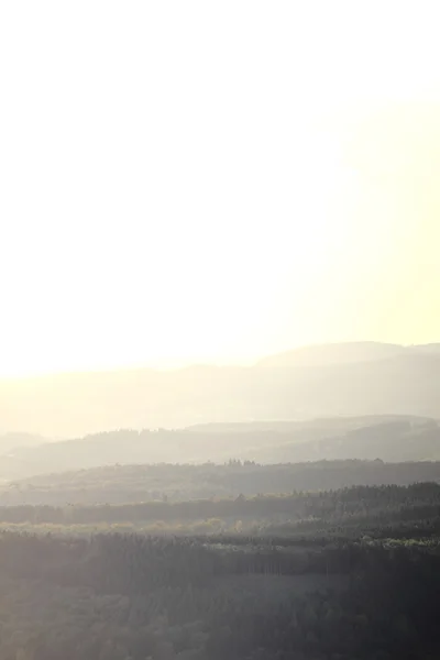 Vista de colina alemana — Foto de Stock