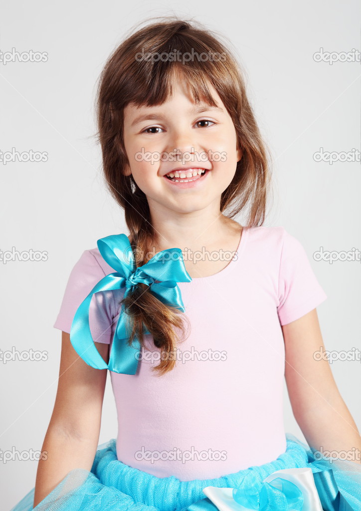Little Girl Smiling Portrait