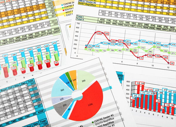 Printed Business Reports in Colors