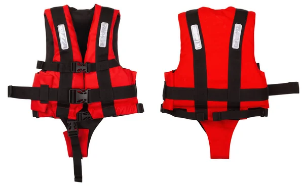 Kids open water safety jacket — 图库照片