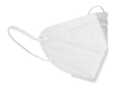 White five layer respirator mask N95