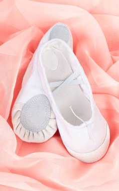 Childs kids training ballet shoes still life