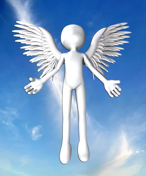 Puste anioł — Zdjęcie stockowe