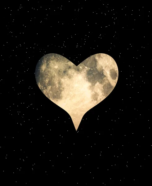 月の心 — ストック写真