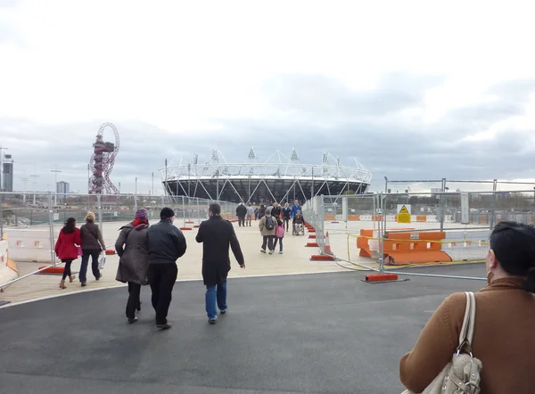 Ouverture temporaire du site des Jeux Olympiques à Strafford pour avant-première — Photo