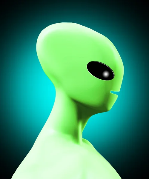 Simple Alien Form — Stock Photo, Image