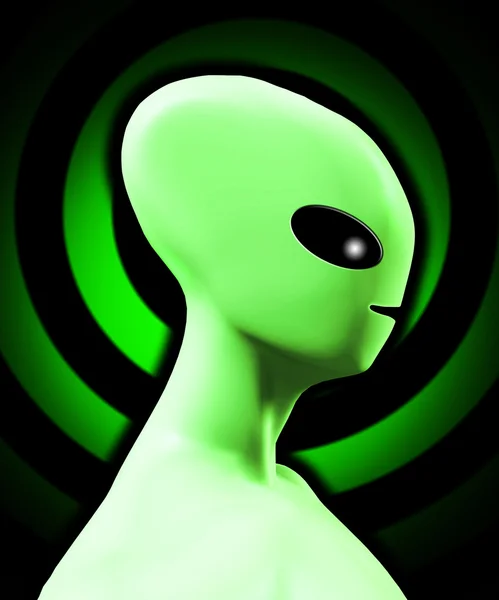 Simple Alien Form — Stock Photo, Image