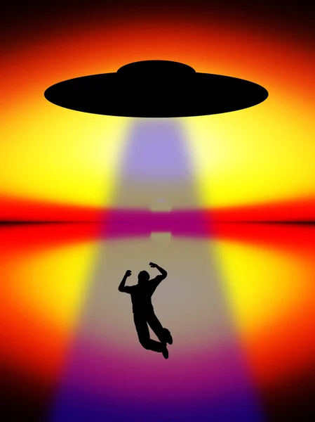 Ufo 绑架 — 图库照片