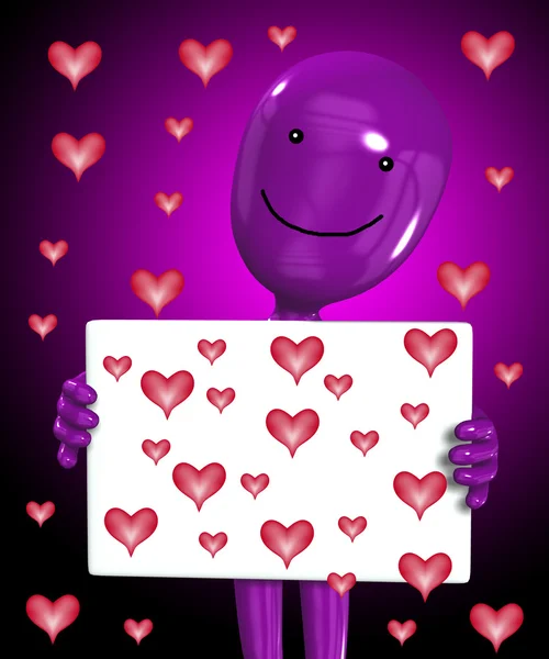 Love Hurts Coming Of Love Sign — Stock Image Love Hurts Coming Of Love Sign Stock Image