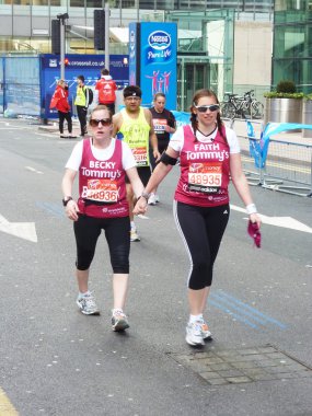 koşucular, Londra Maratonu 22 Nisan 2012