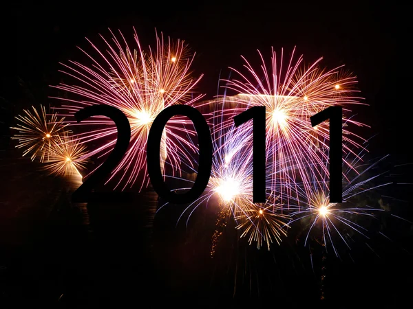 2011 Fireworks — Stock Photo, Image