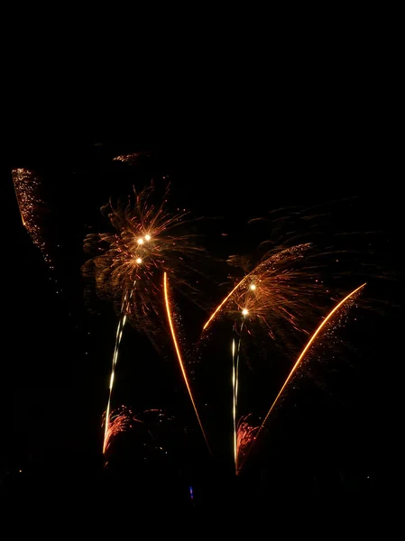 Fireworks uygulamasında barkingside 2010 — Stok fotoğraf