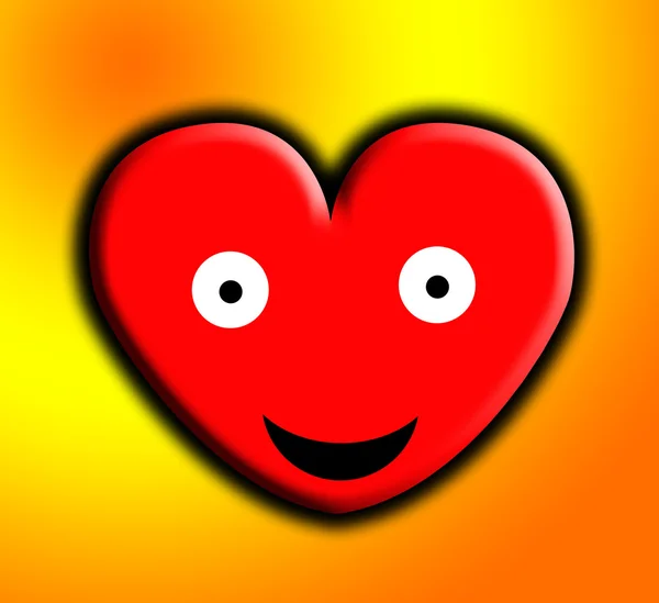 Happy Heart — Stock Photo, Image