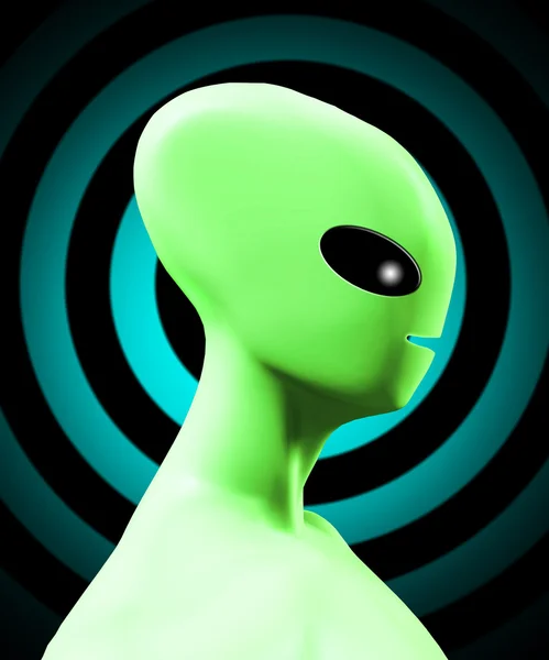 Forma alienígena simples — Fotografia de Stock