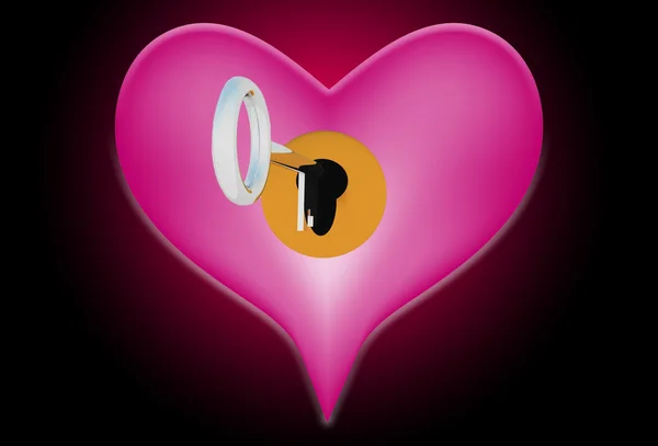 Unlock My Heart — Stock Photo, Image