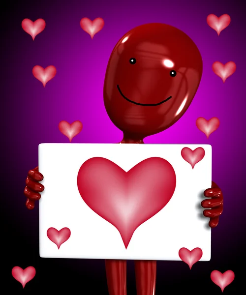 Love Hurts Coming Of Love Sign — Stock Image Love Hurts Coming Of Love Sign Stock Photo