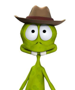 kovboy şapkası alien