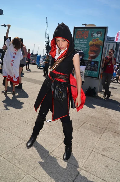 Cosplayers At Londons MCM Expo 2012 27th May 2012 — Stock Photo, Image