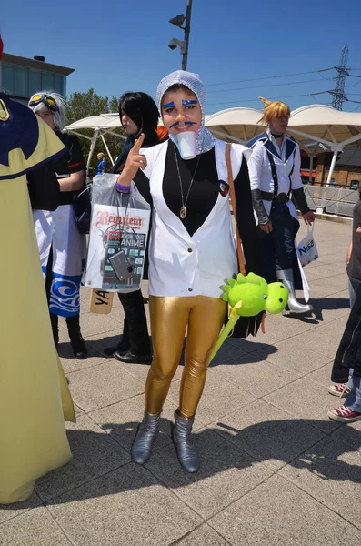 Cosplayers en Londons MCM Expo 2012 27 de mayo 2012 — Foto de Stock