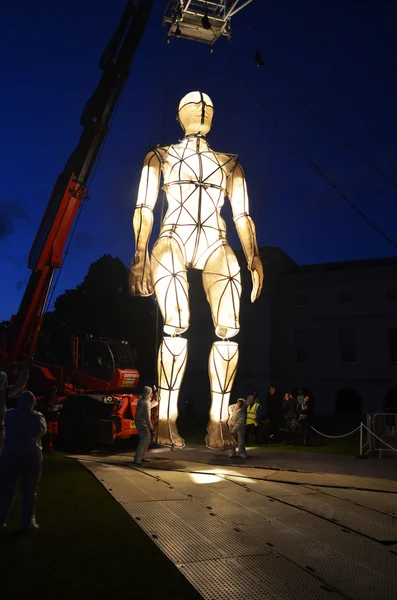 Prometheus Awakes At the Greenwich and Docklands International F — Stock Photo, Image