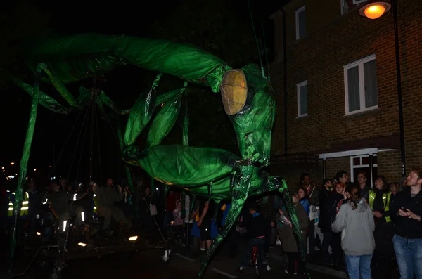 Insectes Romeinse weg op de greenwich en docklands internat — Stockfoto