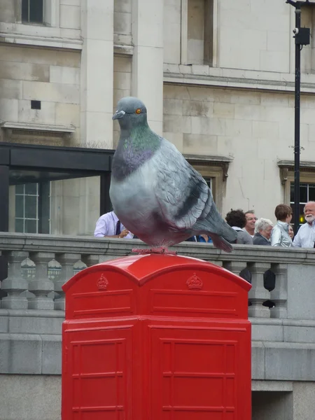 Londons 트라팔가 광장 19 6 월 2012에서에서 Bt Artboxes — 스톡 사진