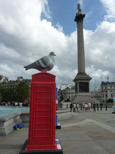 BT Artboxes In Londons Trafalgar Square 19th June 2012 — Stock Photo, Image