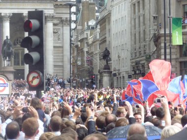 10 Eylül 2012 Londra'en büyük bizim takım geçit töreni