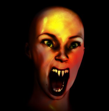 vampir çığlık