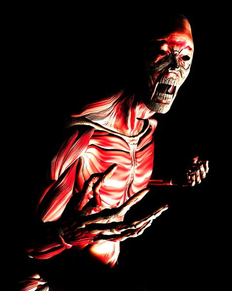 Anatomische horror lichaam — Stockfoto