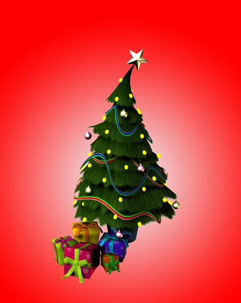 Christmas tree — Stock Photo, Image