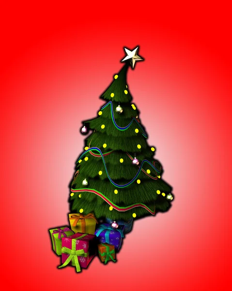 Christmas tree — Stock Photo, Image