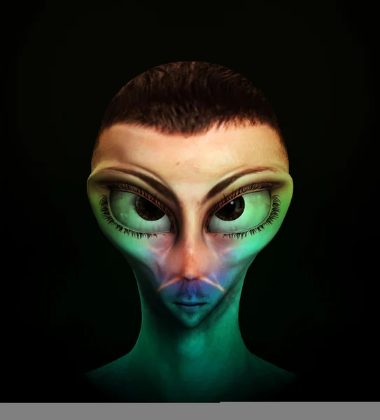 Colorido Alien híbrido — Foto de Stock