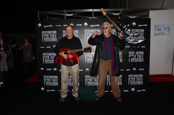 Robert O'Reilly and JG Hertzler at Destination Star Trek in London — Stock Photo, Image