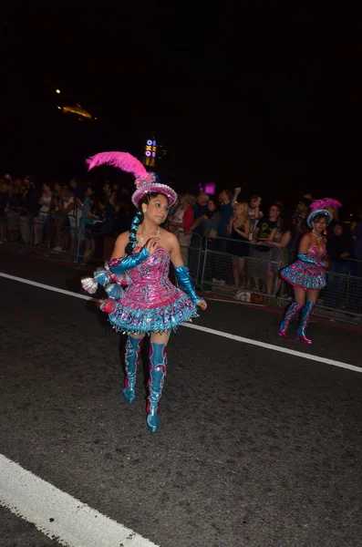 La sfilata per celebrare la fine del Tamigi Festival Londra 9 settembre — Foto Stock