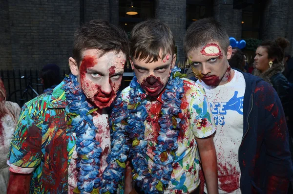 Attending The World Zombie Day 2012 In Central London October 13th — Stock Photo, Image