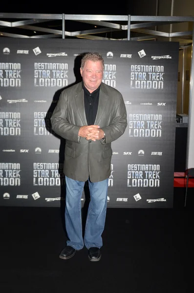 William Shatner At Destination Star Trek In London Docklands October 19th, 2012 — Stock Photo, Image