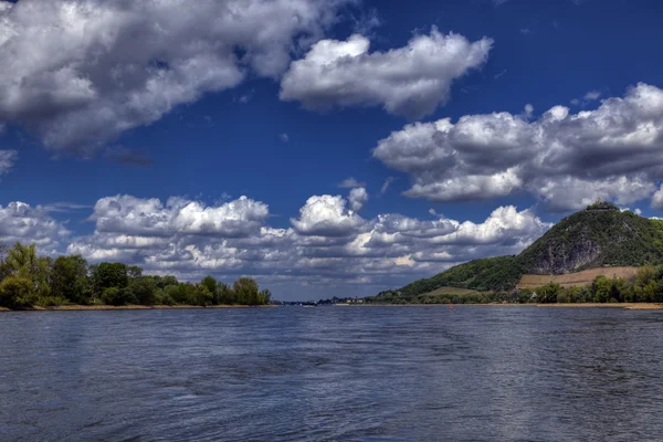 Clouds over the Rhine — Stock Photo, Image