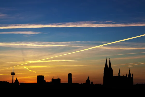 Köln Skyline — 图库照片