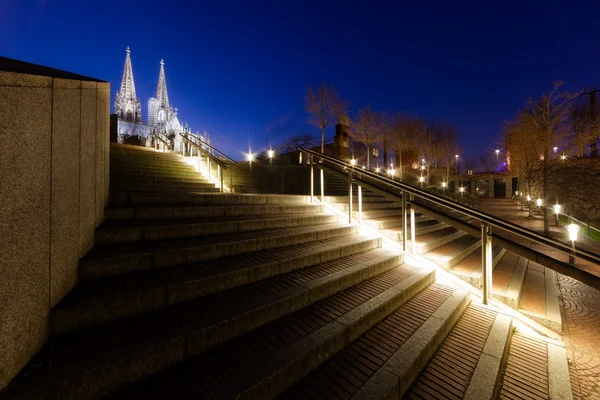 Stairs to the cathedral — Stock Photo, Image