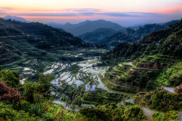 Early mornig over Ifugao Stock Picture