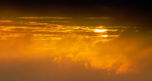 Beleza do pôr do sol — Fotografia de Stock