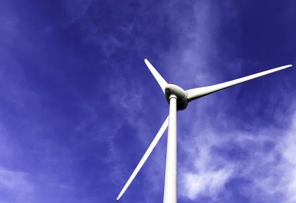Hintergrund der Windkraftanlage — Stockfoto