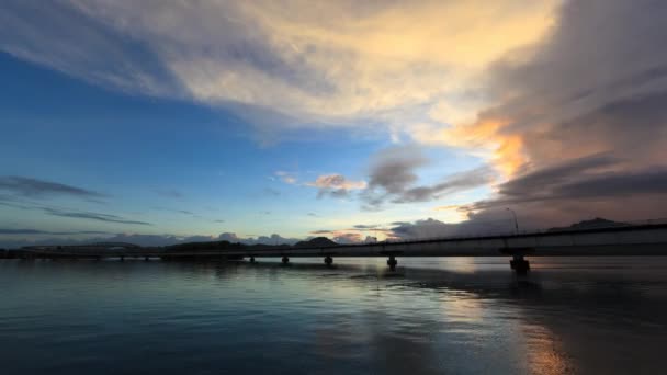 San Juanico Bridge 1 — Stock Video