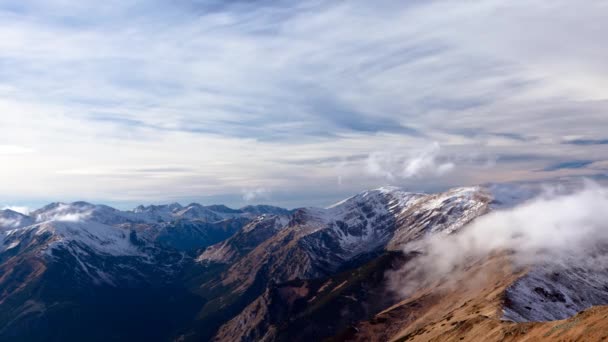 Clima de montaña 1 — Vídeo de stock