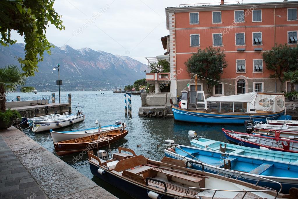 View to the lake Garda