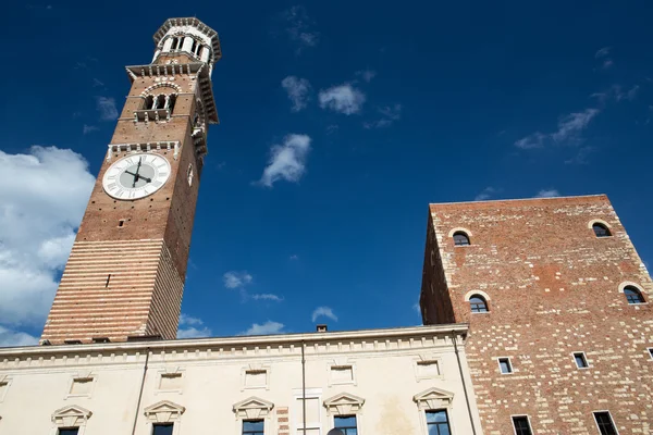 Lamberti tower in Verona — Stock Photo, Image