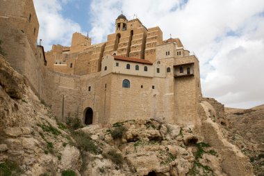 Marsaba monastery clipart