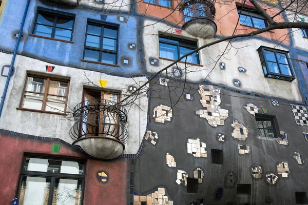 Casa Hundertwasser — Fotografia de Stock