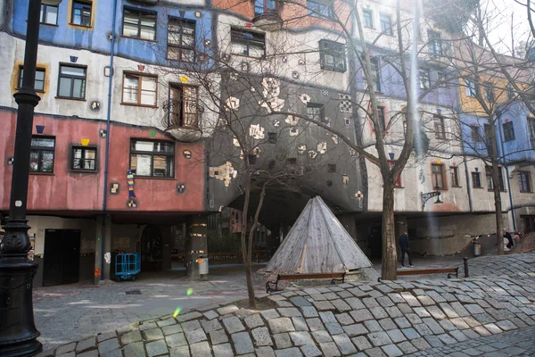 Casa Hundertwasser — Fotografia de Stock